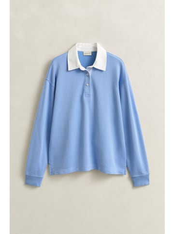 Gant Rugger Sweatshirt in Palace Blue