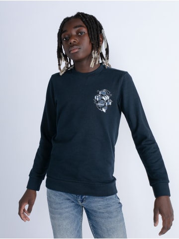 Petrol Industries Sweater mit Aufdruck Elmhurst in Blau