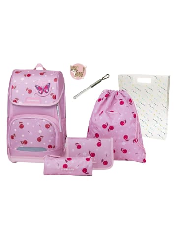 SCHNEIDERS Ergoplus Schulranzen-Set 8-teilig in pink