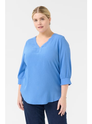 KAFFE curve Langarm-Bluse KClunda in Ebb and Flow
