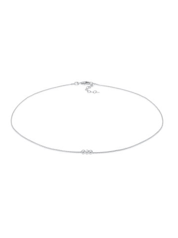 Elli Halskette 925 Sterling Silber Geo, Kugel in Silber