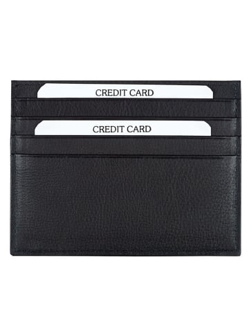 Bench Carbon Kreditkartenetui Leder 11 cm schwarz