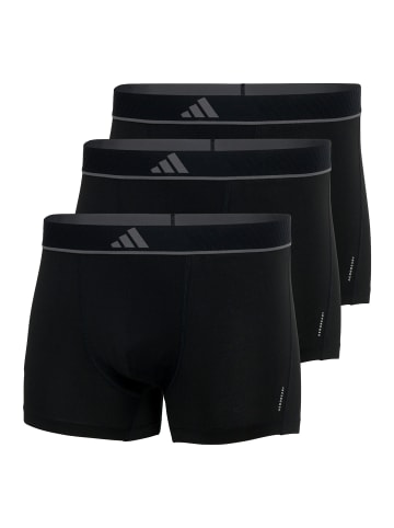 adidas 3er Pack Trunk Active Micro Flex Eco in Schwarz