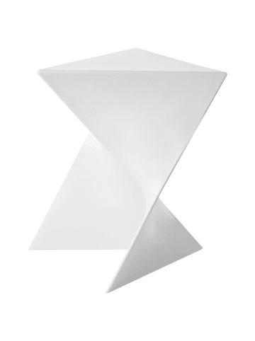 Beliani Beistelltisch PECOS in Weiß - (W) 40 x (H) 44 x (L) 40 cm