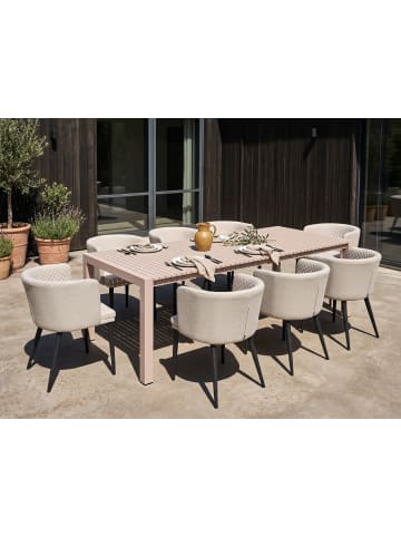 Beliani Esstisch ARDESIO in Beige - (W) 90 x (H) 75 x (L) 160 cm