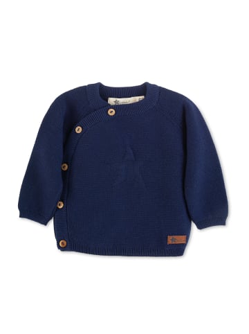 Sterntaler GOTS Strick-Jacke in marineblau