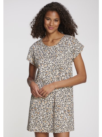VIVANCE DREAMS Nachthemd in creme-schwarz-gemustert