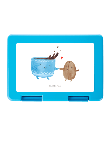 Mr. & Mrs. Panda Aufbewahrungsbox Kaffee Bohne ohne Spruch in Weiß