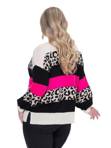 MIAMODA Pullover in neon berry