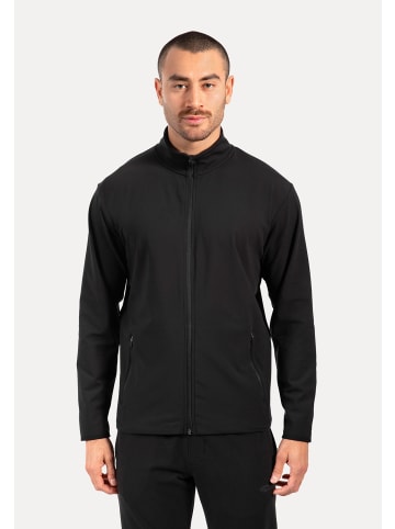 SMILODOX Trainingsjacke Delian in Schwarz
