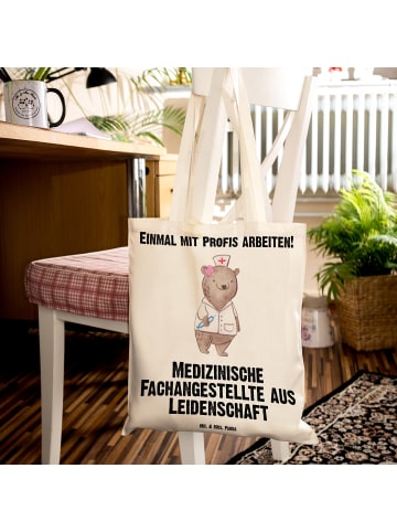 Mr. & Mrs. Panda Shopping Tasche Medizinische Fachangestellte Le... in Creme