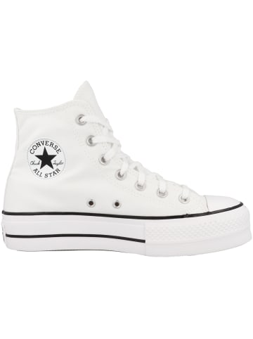 Converse Sneaker high Chuck Taylor All Star Canvas Platform High in weiss