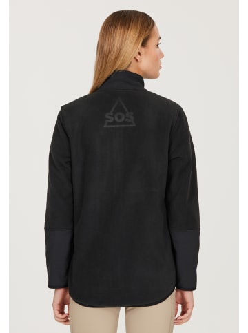 SOS Fleecejacke Laax in 1001 Black