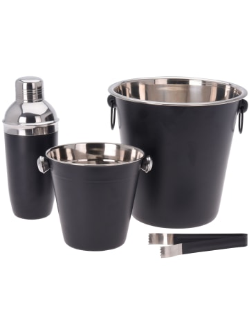 Excellent Houseware Cocktail-Set in schwarz