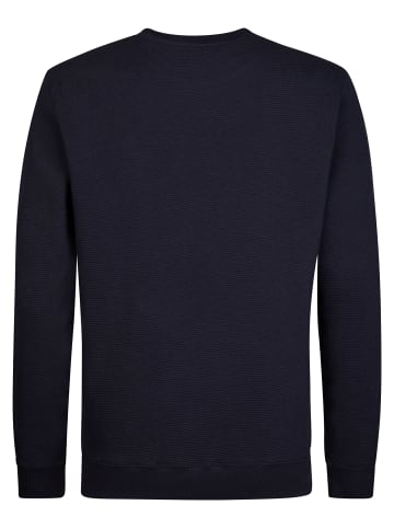 Petrol Industries Pullover aus Waffelstrick ironmont in Blau