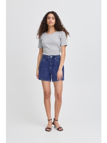 ICHI Jeansshorts IHAVENY Loose fit in Medium blue stone washed