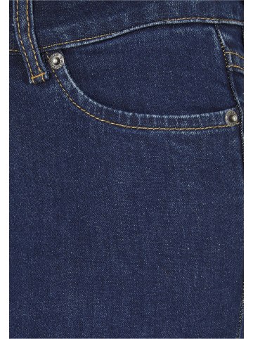 Urban Classics Urban Classics Damen Ladies Organic Low Waist Flared Denim in mid indigo washed