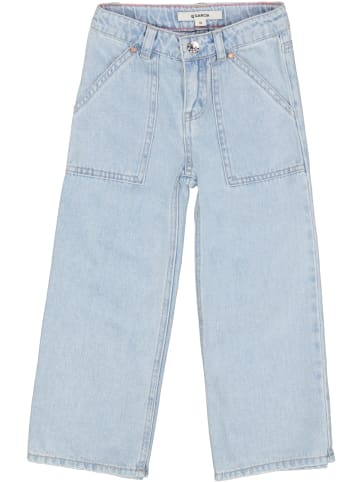 Garcia 7/8 Jeans mit weitem Hosenbein in bleached