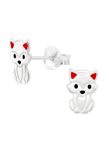 schmuck23 Silber-Ohrringe 925 Fuchs 0,7 cm x 0,8 cm
