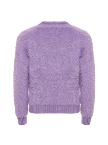 Swirly Damen Strickjacke in Lila