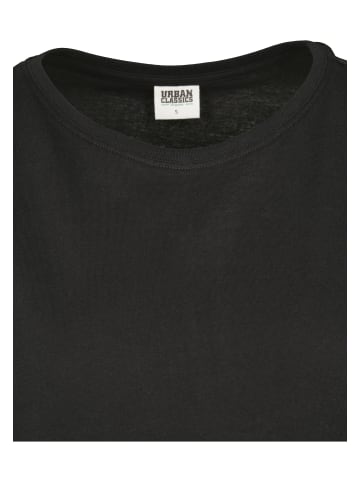 Urban Classics Urban Classics Damen Ladies Organic Extended Shoulder Tee in black