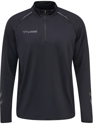 Hummel Hummel Halbreißverschluss Sweatshirt Raglanärmel Hmlauthentic Herren in ANTHRACITE