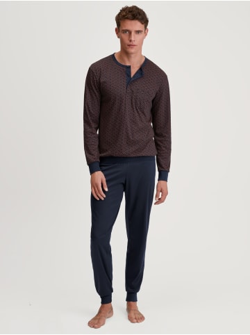 Calida Pyjama in dark sapphire