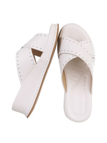 Ital-Design Sandale & Sandalette in Weiß