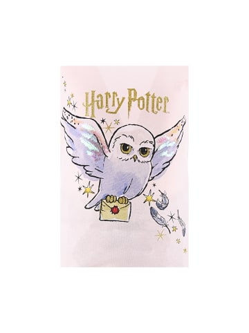Harry Potter Schlafanzug kurz Hedwig - Harry Potter  in Rosa-Grau
