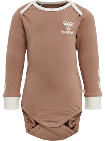 Hummel Hummel Druckknopf Strampler Hmlmaule Lebensstil Jungen in BEAVER FUR