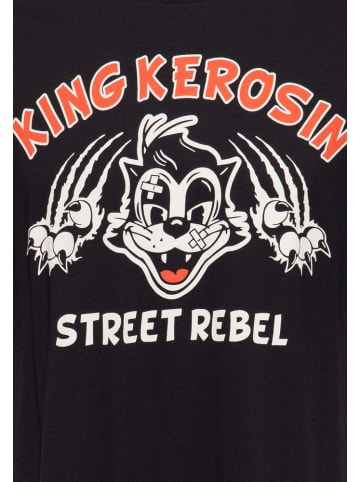 King Kerosin T-Shirt in Schwarz