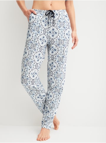 Calida Pyjamahose in star white