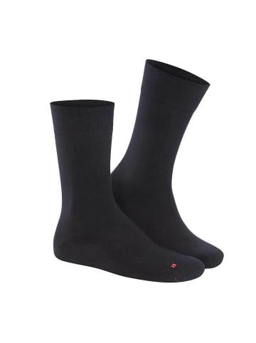 Hudson Socken Air Plush anatomische Sohle in Black