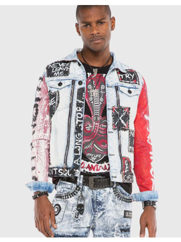 Cipo & Baxx Jacke in ICEBLUE