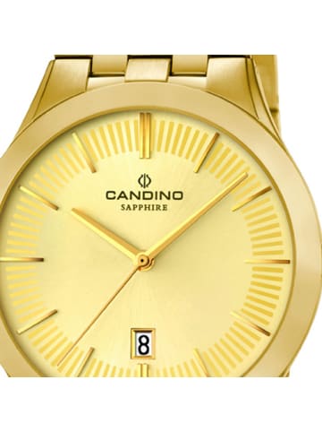 Candino Analog-Armbanduhr Candino Classic gold groß (ca. 40,5mm)