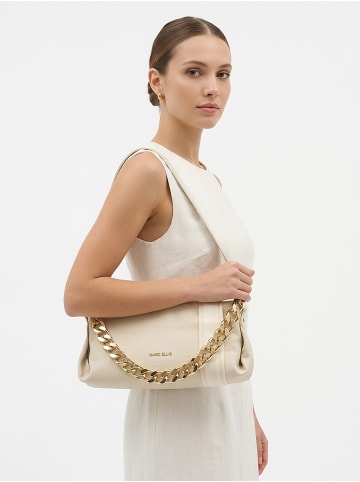 Marc Ellis Schultertasche in BEIGE