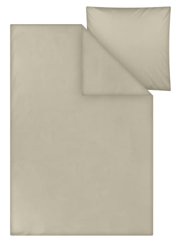 MELA Perkal Bettwäsche Set Style MAJULI in birke