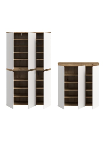 ebuy24 Schlafzimmer-Set Scarpa (2-teilig) Weiß 235 x 37 cm