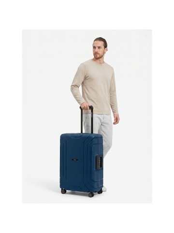 Redolz Essentials 15 4-Rollen Trolley 65 cm mit Dreipunkt-Verschluss navy blue