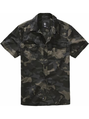 Brandit Hemd "Roadstar Shirt Short Sleeve" in Camouflage