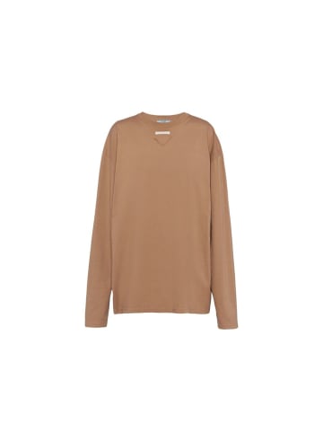 PRADA Braun Baumwolle T-Shirt