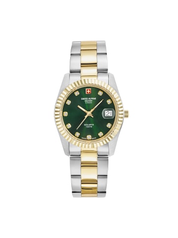 Swiss Military Quarzuhr 7716.1144SAM in Bicolor