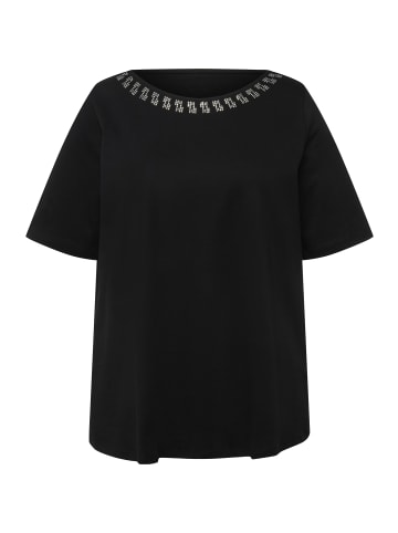 Ulla Popken Shirt in schwarz