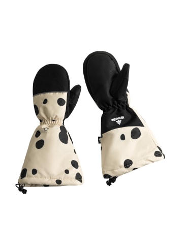 WeeDo Fausthandschuhe PUPPYDO in print + black