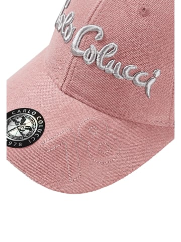 Carlo Colucci Baseball Cap D'Agostini in Rosa