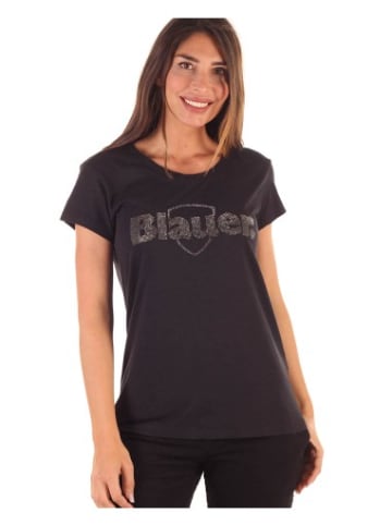 BLAUER USA Tshirt in Schwarz