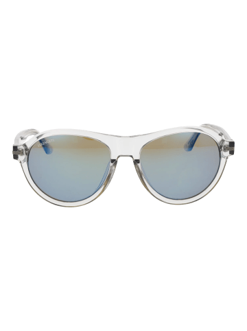 Serengeti Männer Sonnenbrille Rund Grau