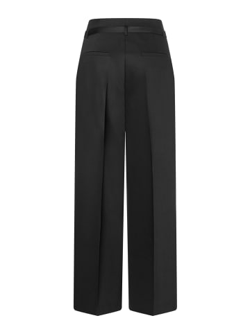 More & More extraweite Hose, Bundfalten in black