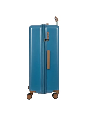 BRIC`s Ferrara - 4-Rollen-Trolley L 77 cm erw. (green) in denim