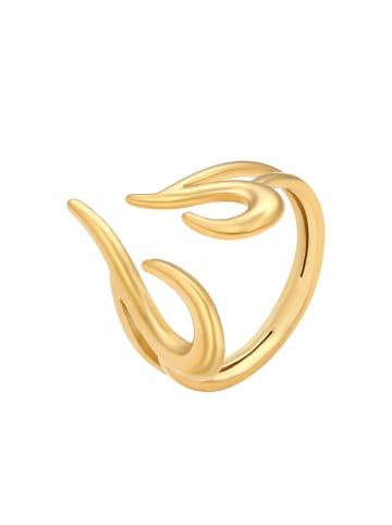 faina Women Adjustable Open Ring in Gold